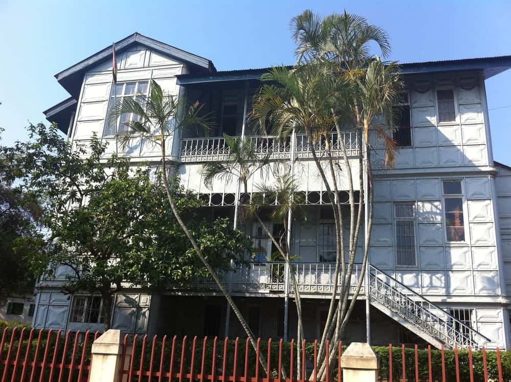 Rua histórica na Baixa de Maputo