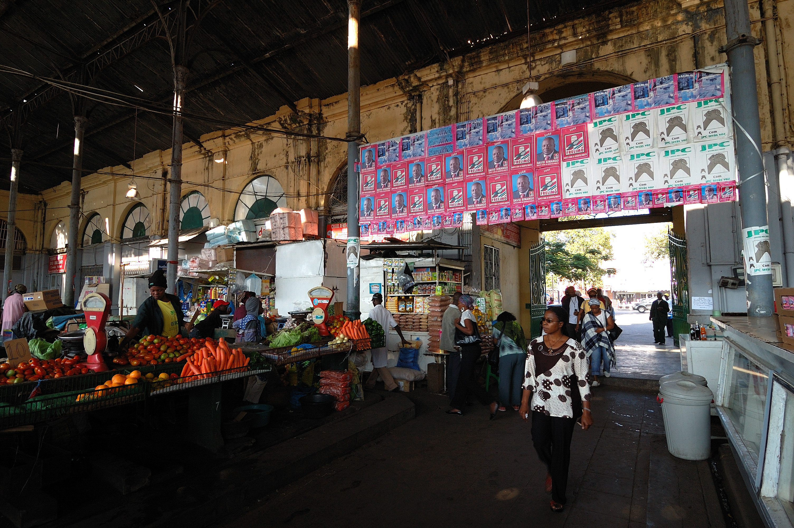 Mercado municipal de Maputo