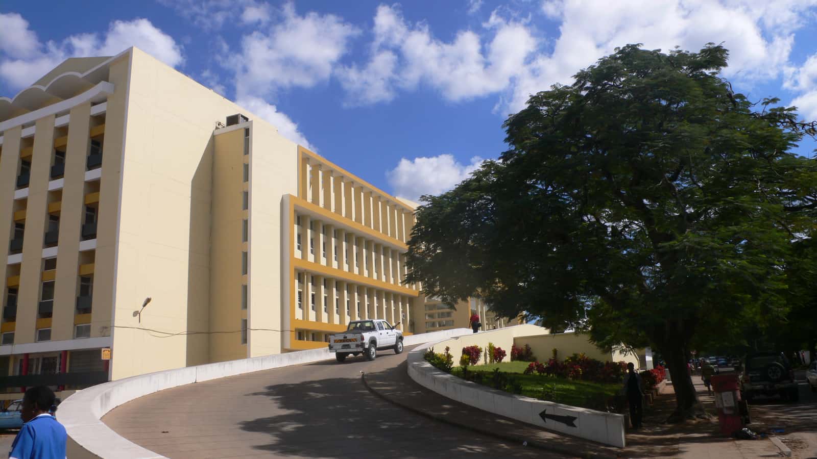 Hospital campus in Maputo