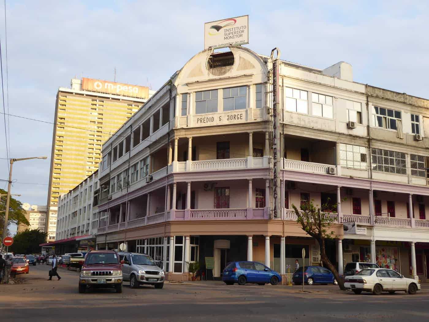 S. Jorge building in Maputo Baixa
